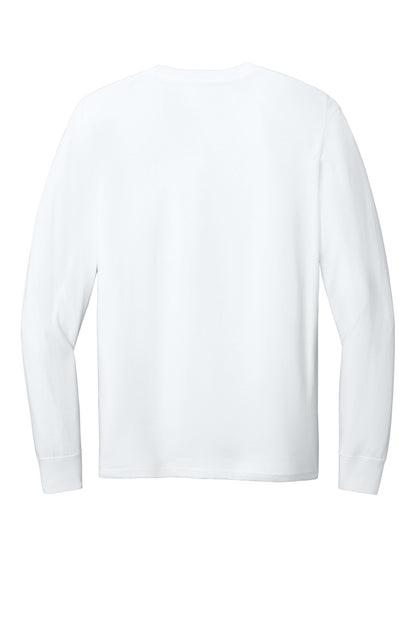 Rear View of BrtWhite Allmade Unisex Long Sleeve Organic Cotton Tee AL6104