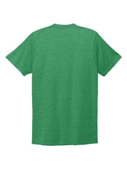 Rear View of Enviro Green Allmade Unisex Tri-Blend V-Neck Tee AL2014