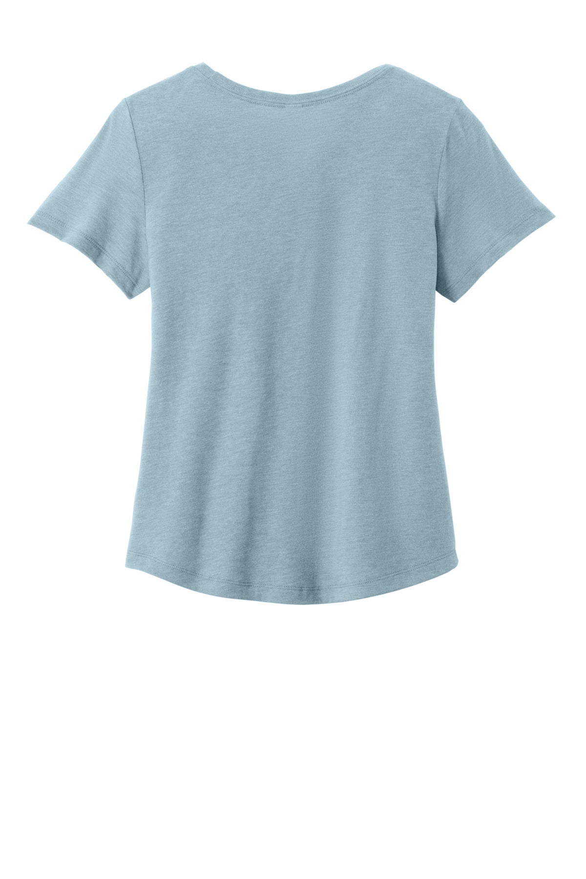 Rear View of ILikeUBlue Allmade Women's Relaxed Tri-Blend Scoop Neck Tee AL2015