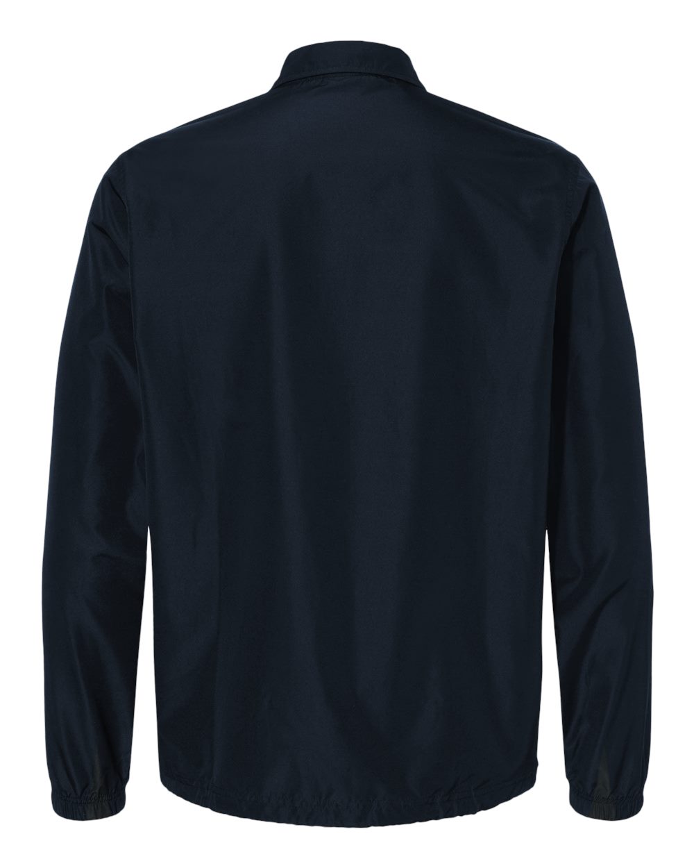 Rear View of Navy Coach's Jacket - CO126