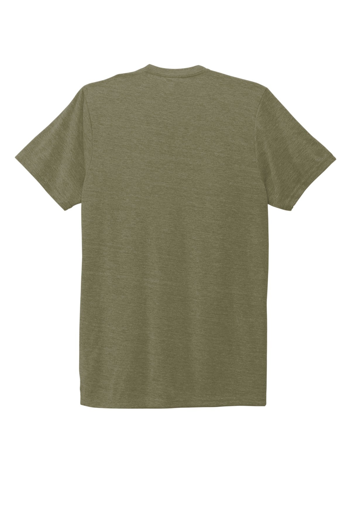 Rear View of Olive You Grn Allmade Unisex Tri-Blend Tee AL2004