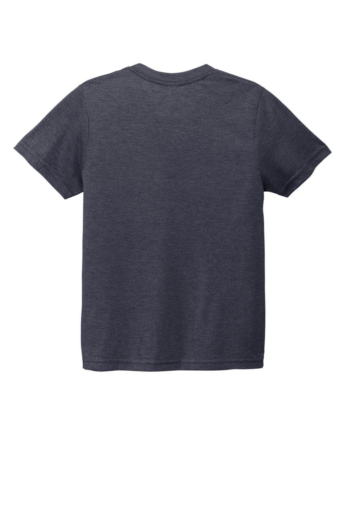 Rear View of Rebel Blue Allmade Youth Tri-Blend Tee AL207