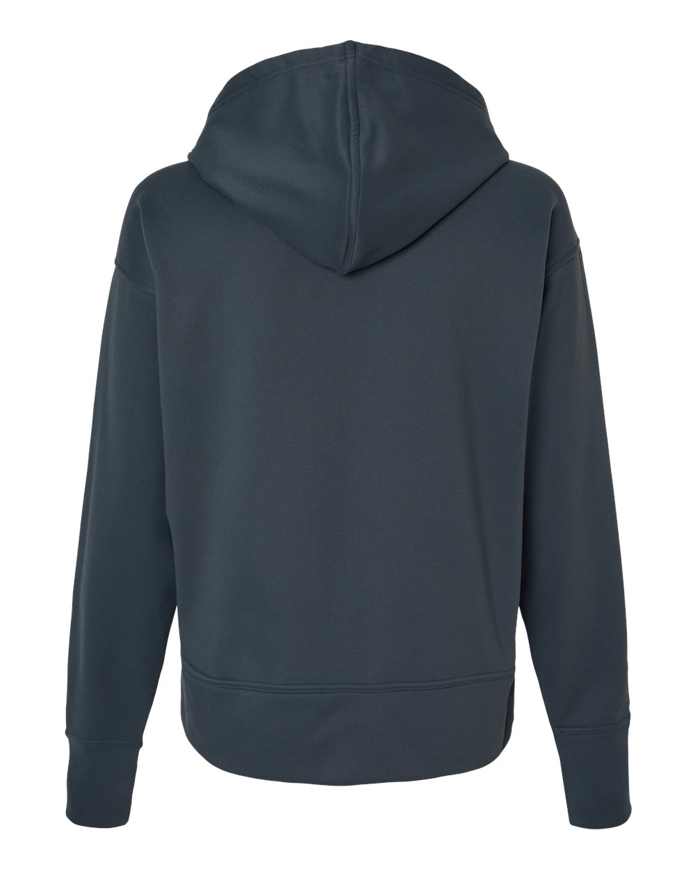 Rear View of Stealth Women's Sport Hooded Sweatshirt - CHP100