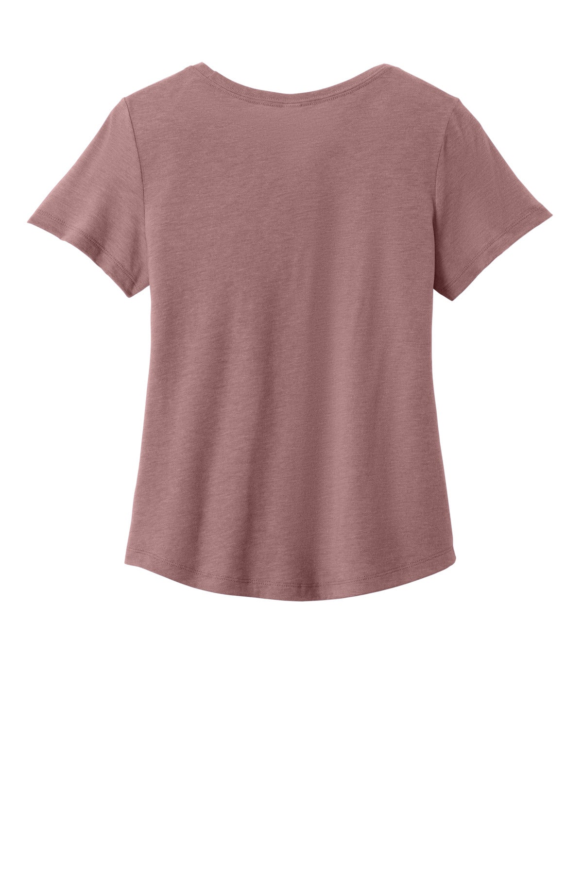 Rear View of VtgRose Allmade Women's Relaxed Tri-Blend Scoop Neck Tee AL2015