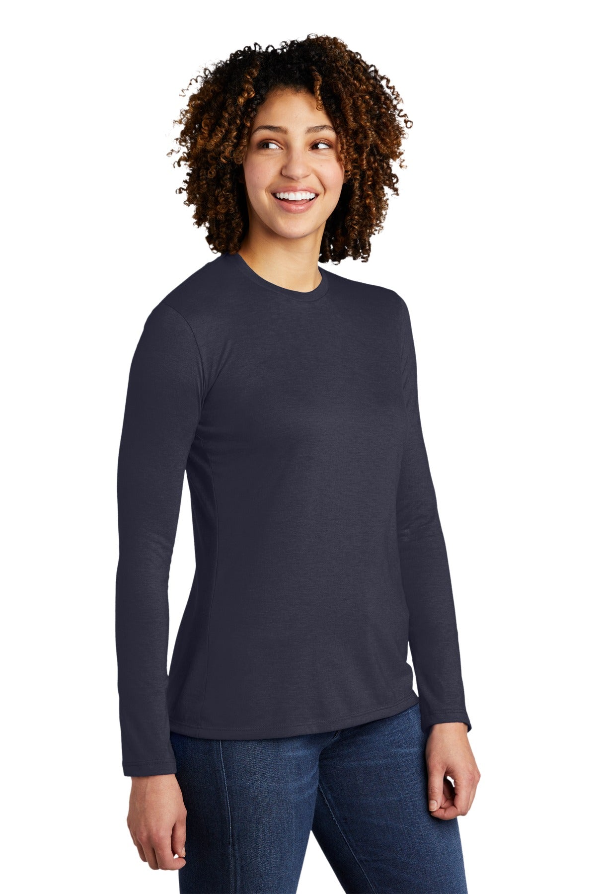 Rebel Blue Allmade Women's Tri-Blend Long Sleeve Tee AL6008