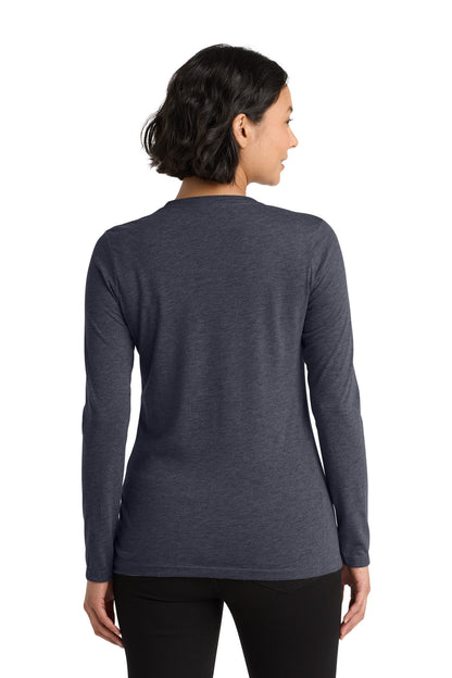 Rebel Blue Allmade Women's Tri-Blend Long Sleeve Tee AL6008