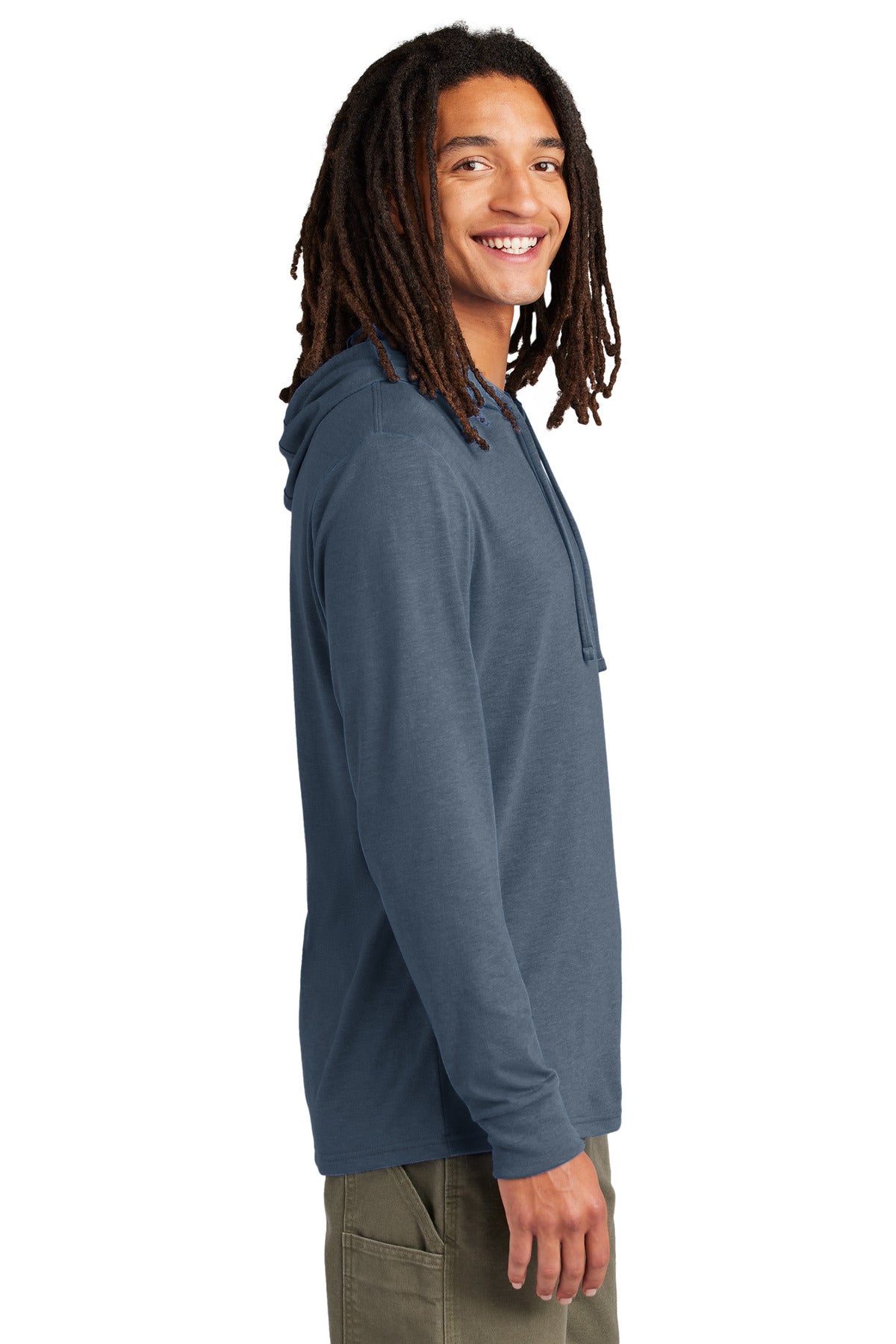 RebelBlue Allmade Unisex Tri-Blend Hoodie Tee AL6003