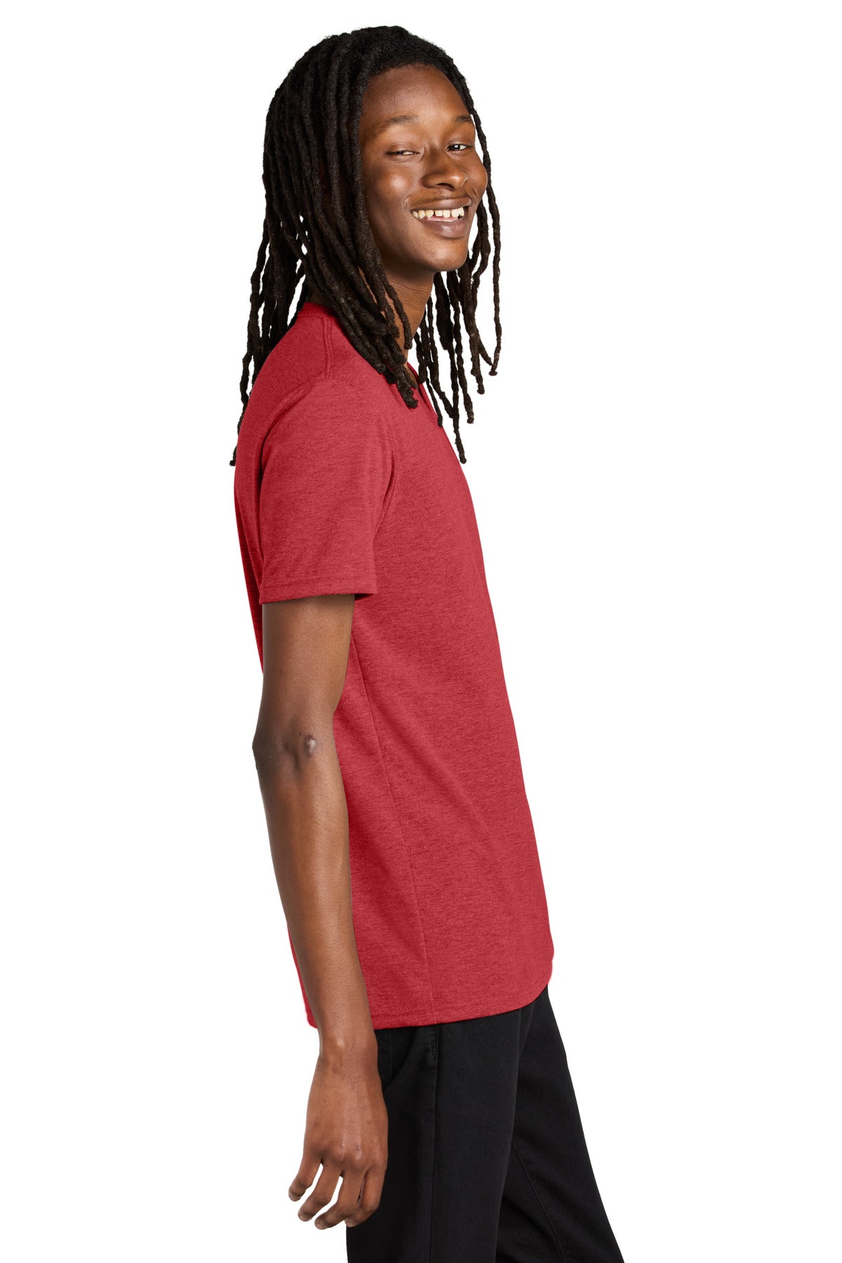 Rise Up Red Allmade Unisex Tri-Blend V-Neck Tee AL2014