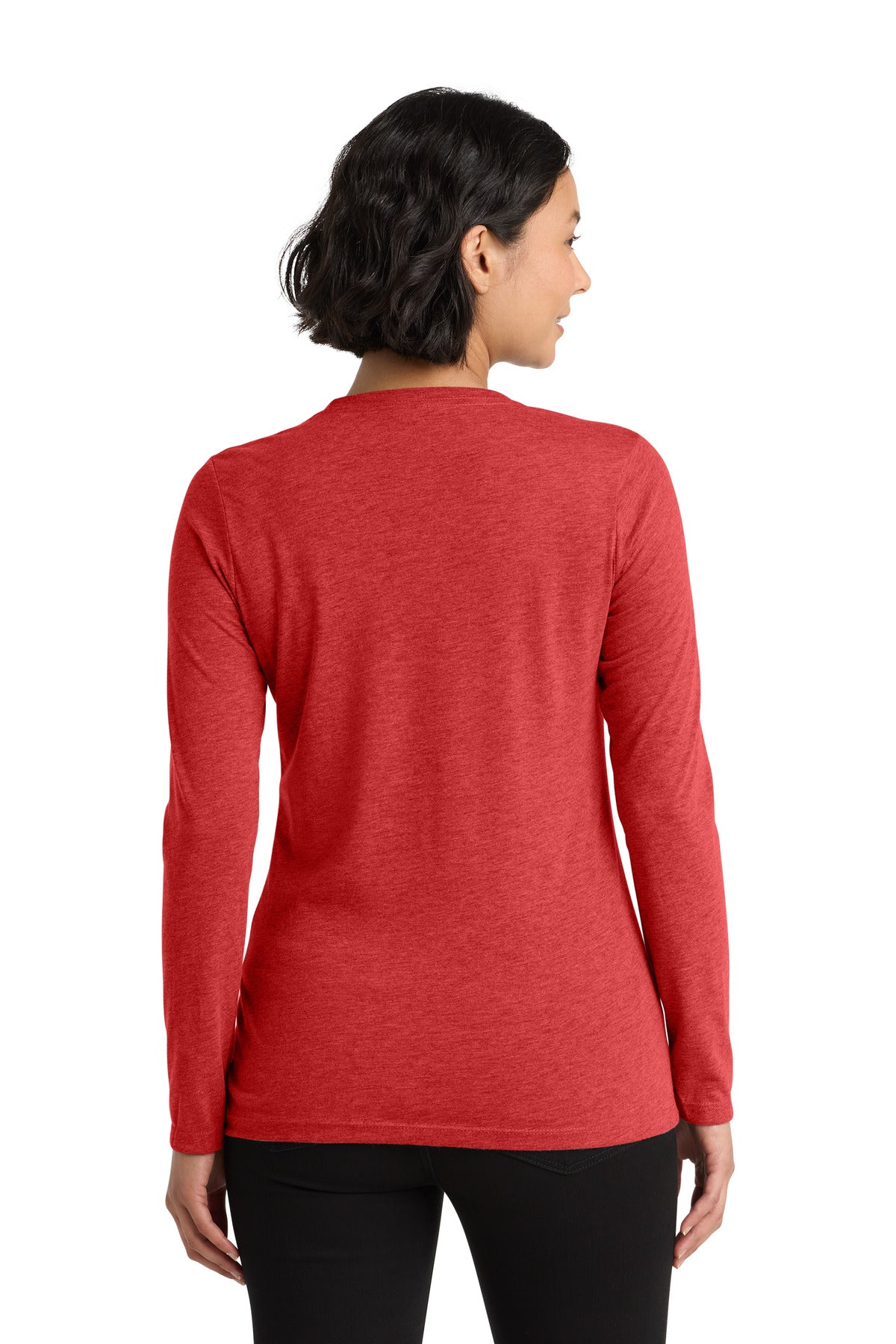 Rise Up Red Allmade Women's Tri-Blend Long Sleeve Tee AL6008