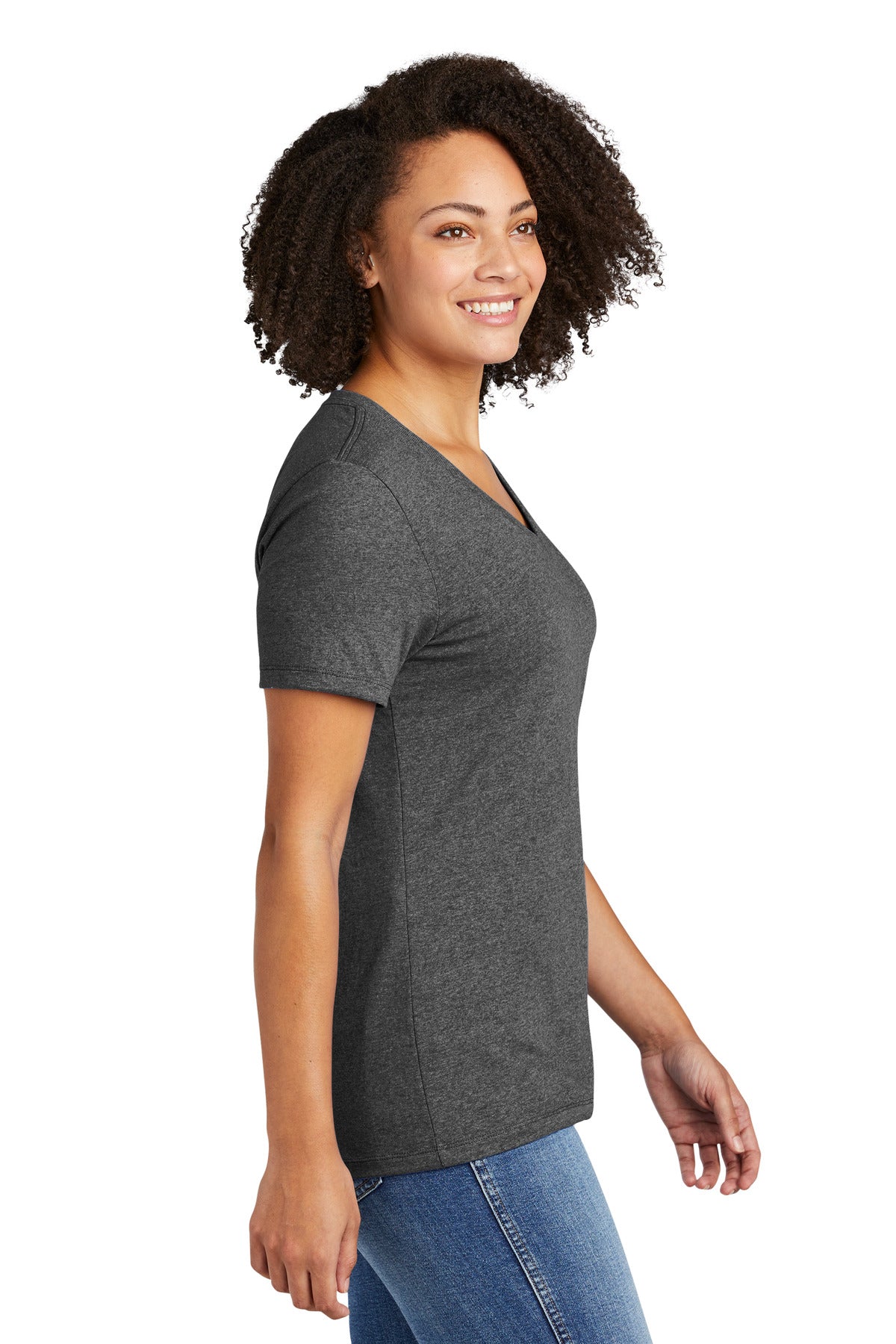 RldedChrHr Allmade Women's Recycled Blend V-Neck Tee AL2303