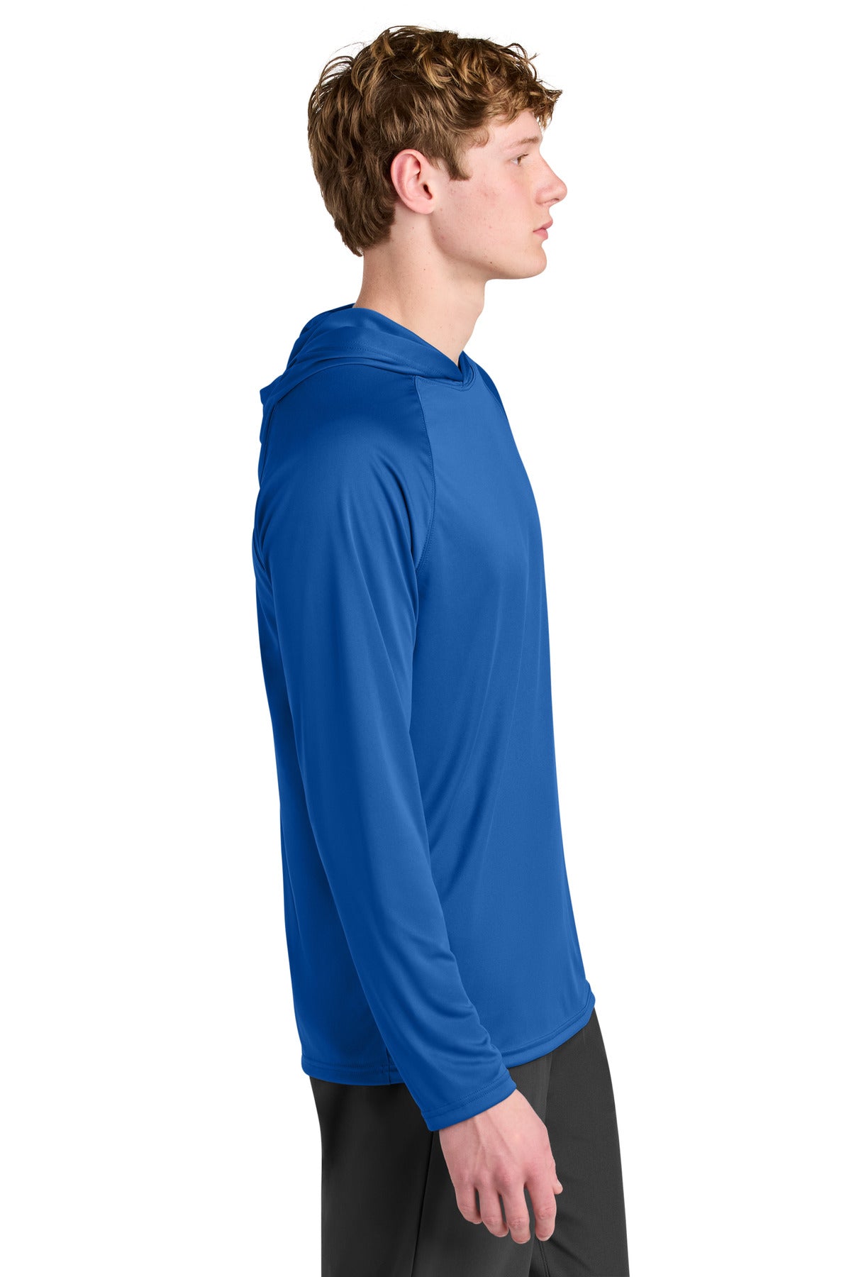 Royal A4 Cooling Performance Long Sleeve Hooded Tee A4N3409