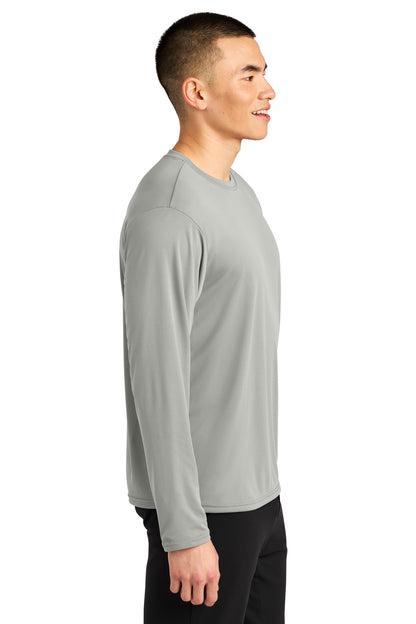 Silver A4 AirFlex Long Sleeve Tee A4N3532