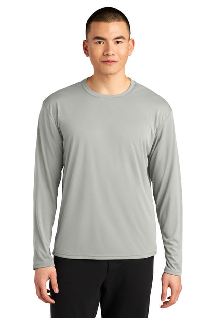 Silver A4 AirFlex Long Sleeve Tee A4N3532