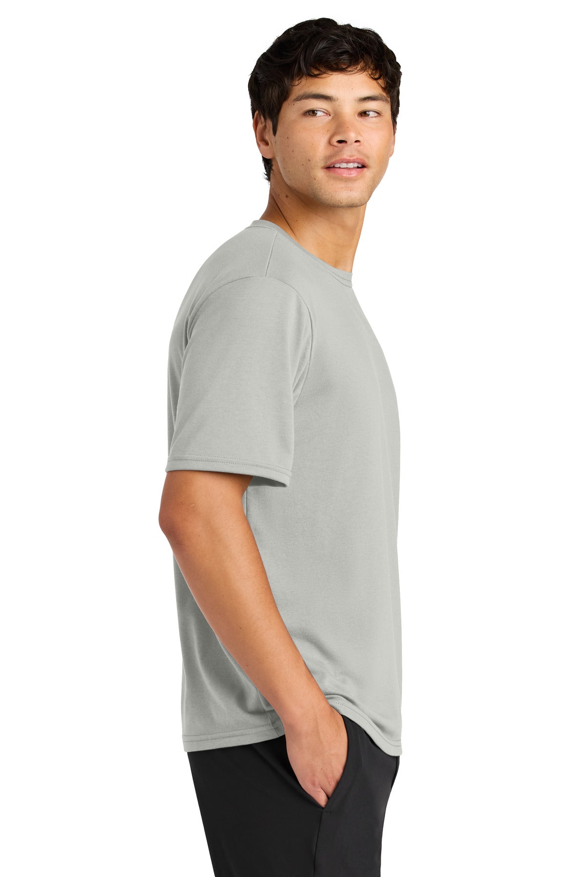 Silver A4 Softek Short Sleeve Tee A4N3013