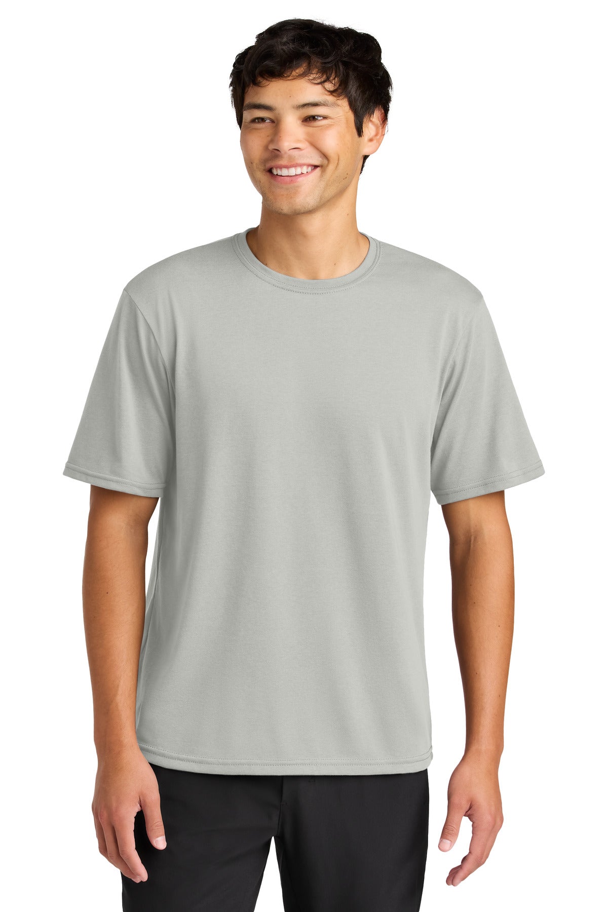 Silver A4 Softek Short Sleeve Tee A4N3013