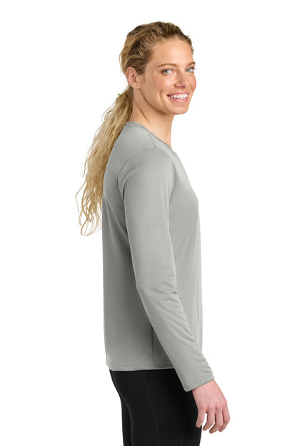 Silver A4 Women's Cooling Performance Long Sleeve Tee A4NW3002
