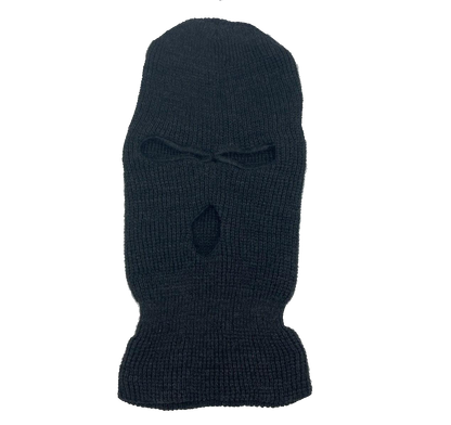 Unbranded 3-Hole Ski Mask, Balaclava Blank Face Mask