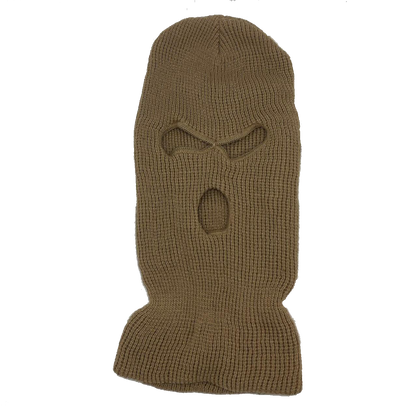Unbranded 3-Hole Ski Mask, Balaclava Blank Face Mask
