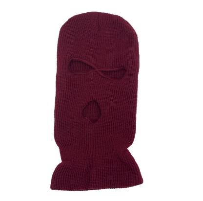 Unbranded 3-Hole Ski Mask, Balaclava Blank Face Mask