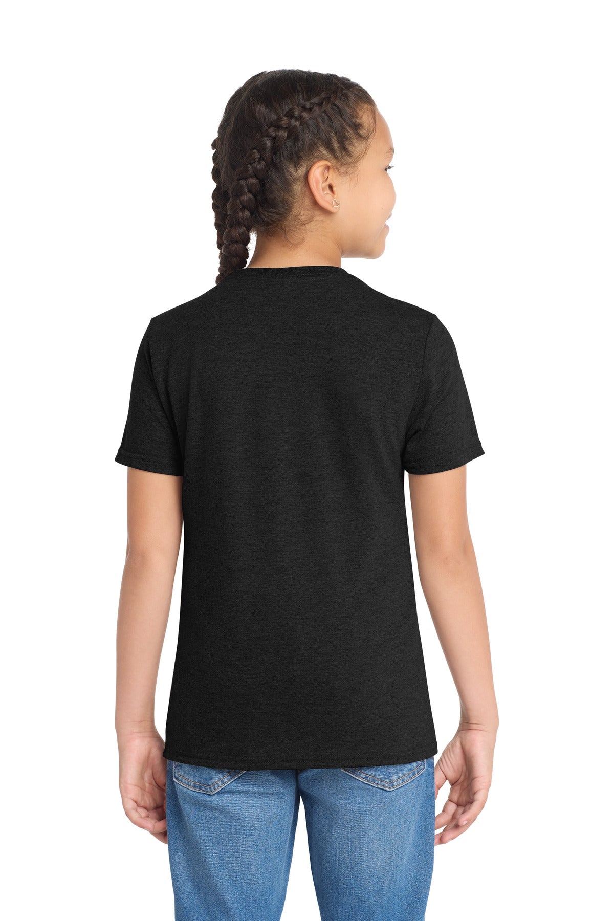 Space Black Allmade Youth Tri-Blend Tee AL207