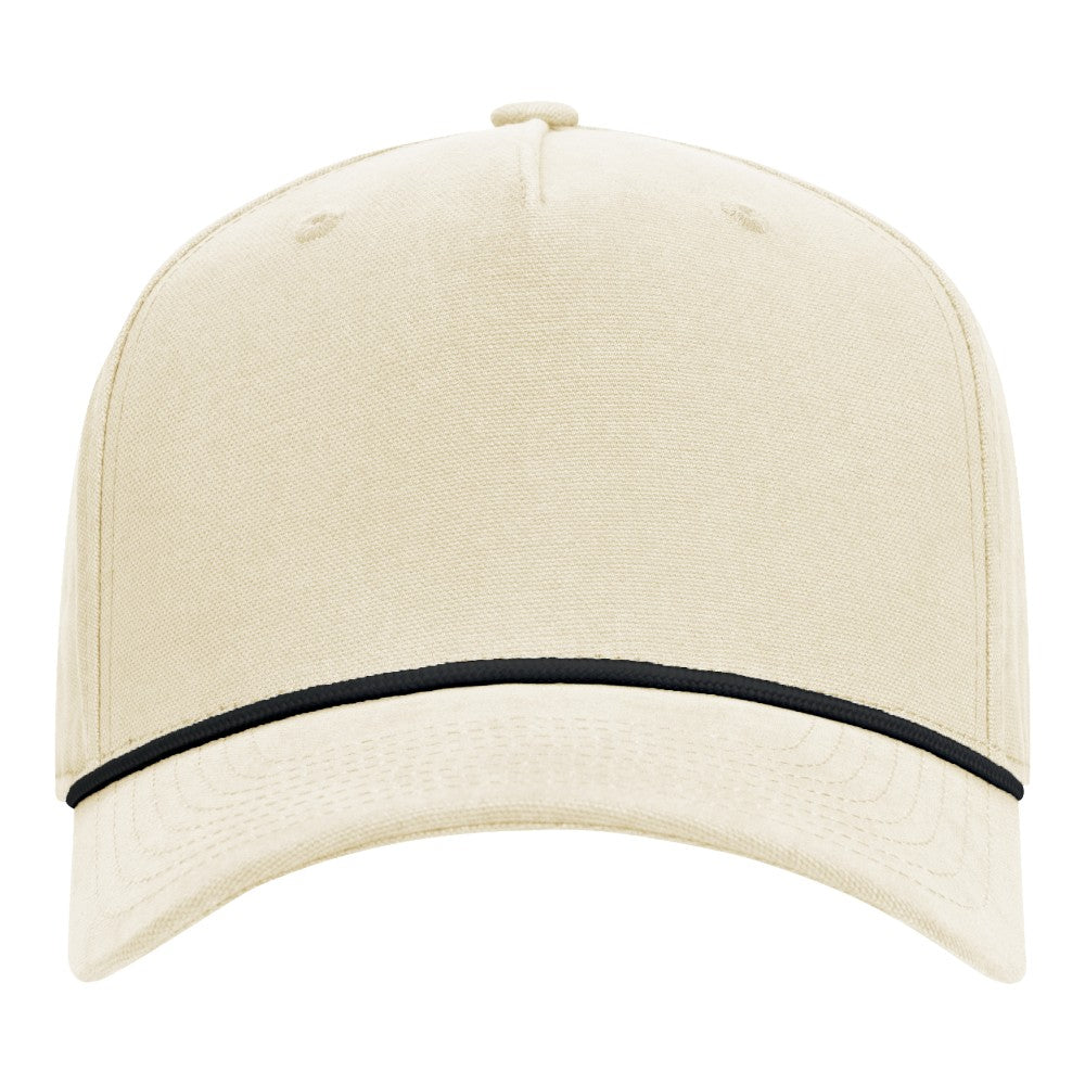NEXTCAP LAX121V Next Classic 5 Panel Cotton Rope Cap