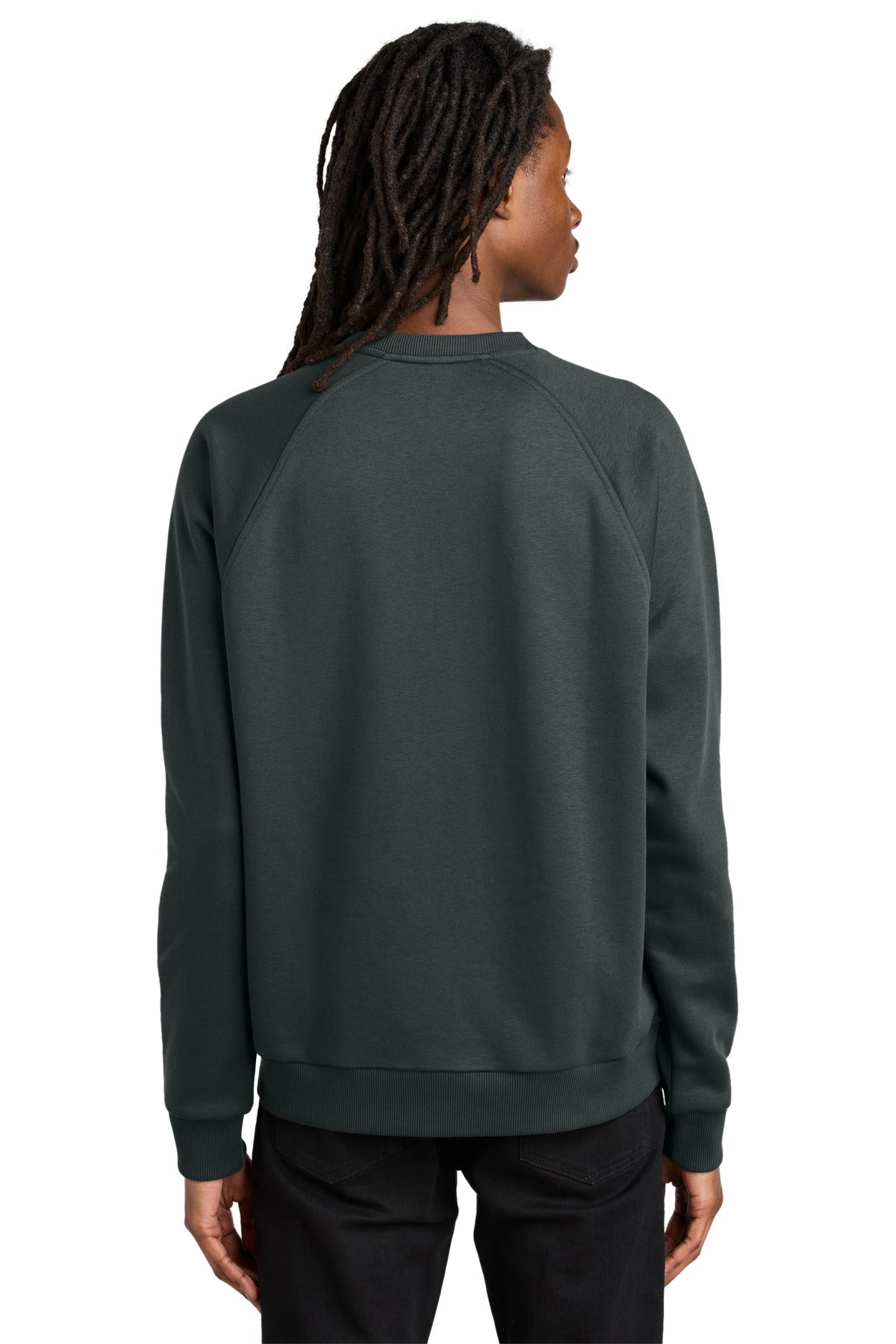 Teraingrey Allmade Unisex Organic CVC Fleece Crewneck Sweatshirt AL5004