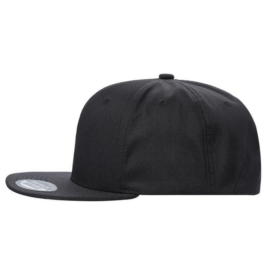 Unbranded Snapback Hat, Blank Flat Bill Cap