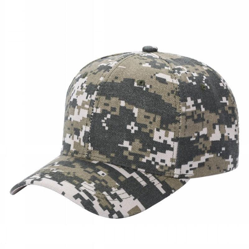 Unbranded Structured Baseball Cap, Blank 6 Panel Hat