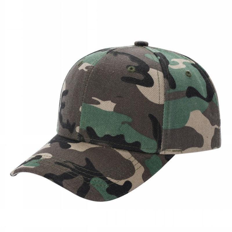 Unbranded Structured Baseball Cap, Blank 6 Panel Hat
