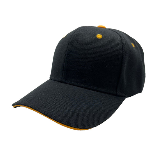 Unbranded Sandwich Bill Cap, Blank Baseball Hat
