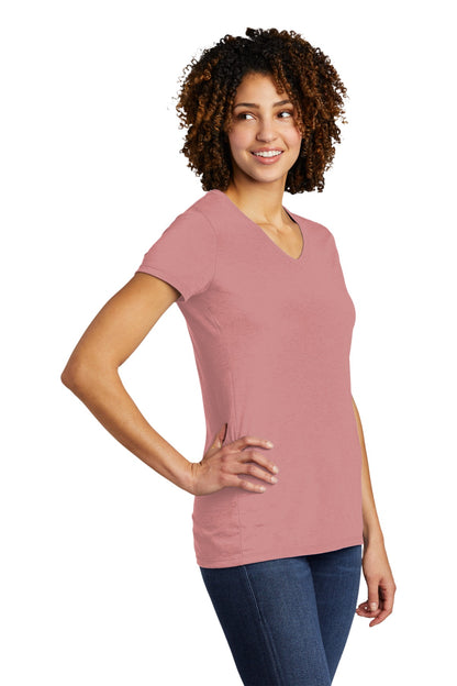 VtgRose Allmade Women's Tri-Blend V-Neck Tee AL2018