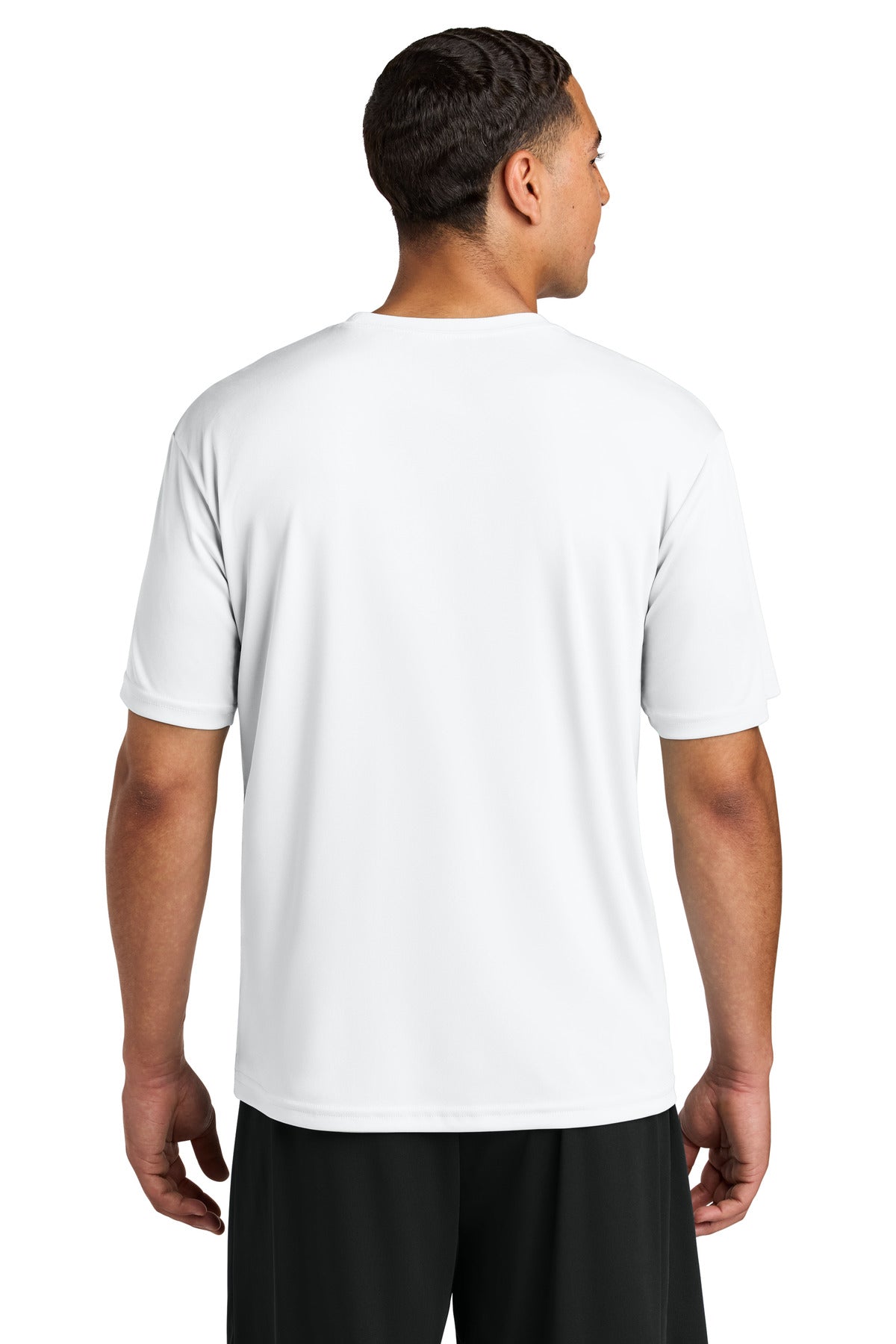 White A4 Cooling Performance Short Sleeve Tee A4N3142