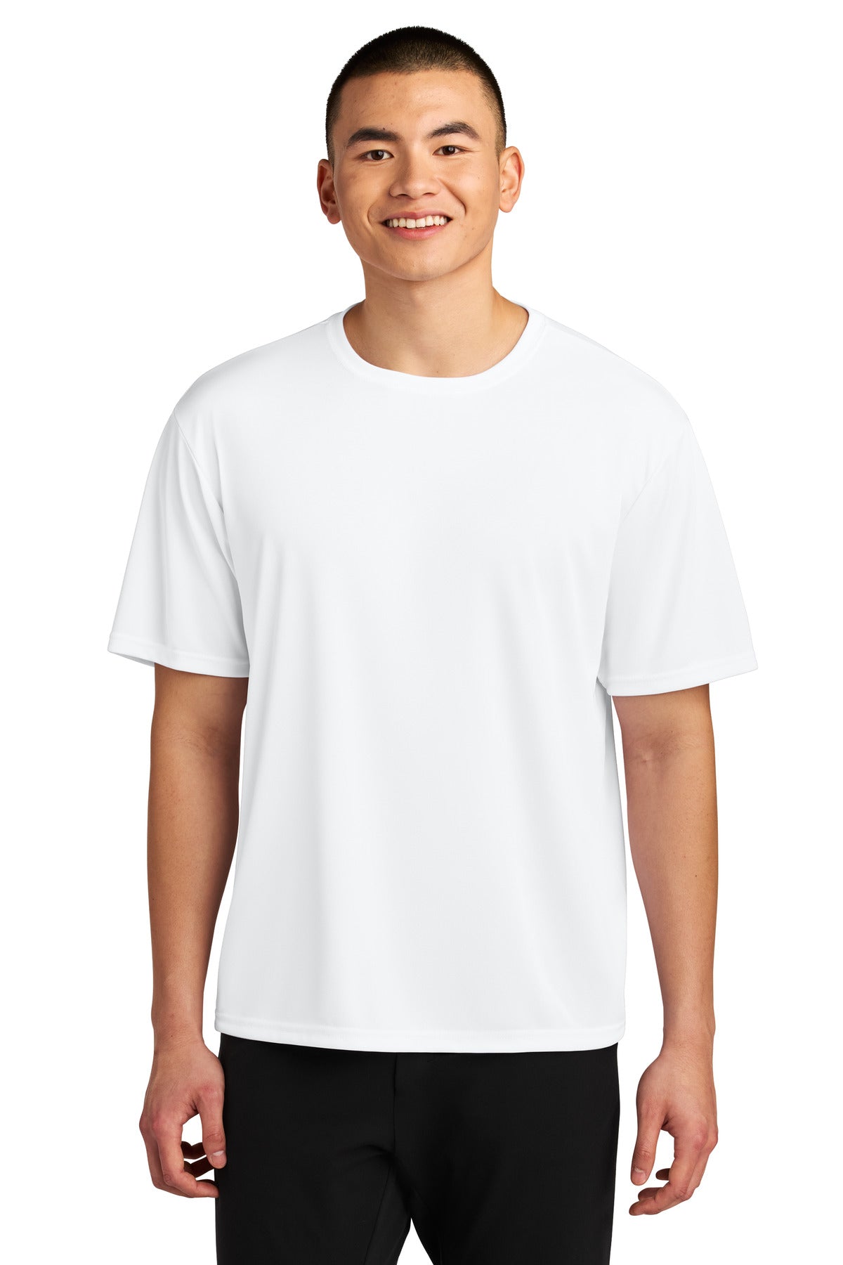 White A4 Sprint Performance Tee A4N3402