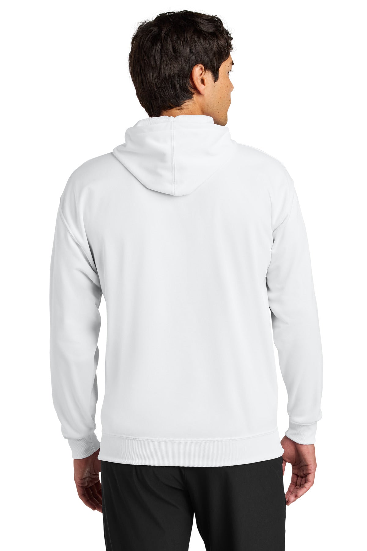 White A4 Sprint Tech Fleece Hoodie A4N4279