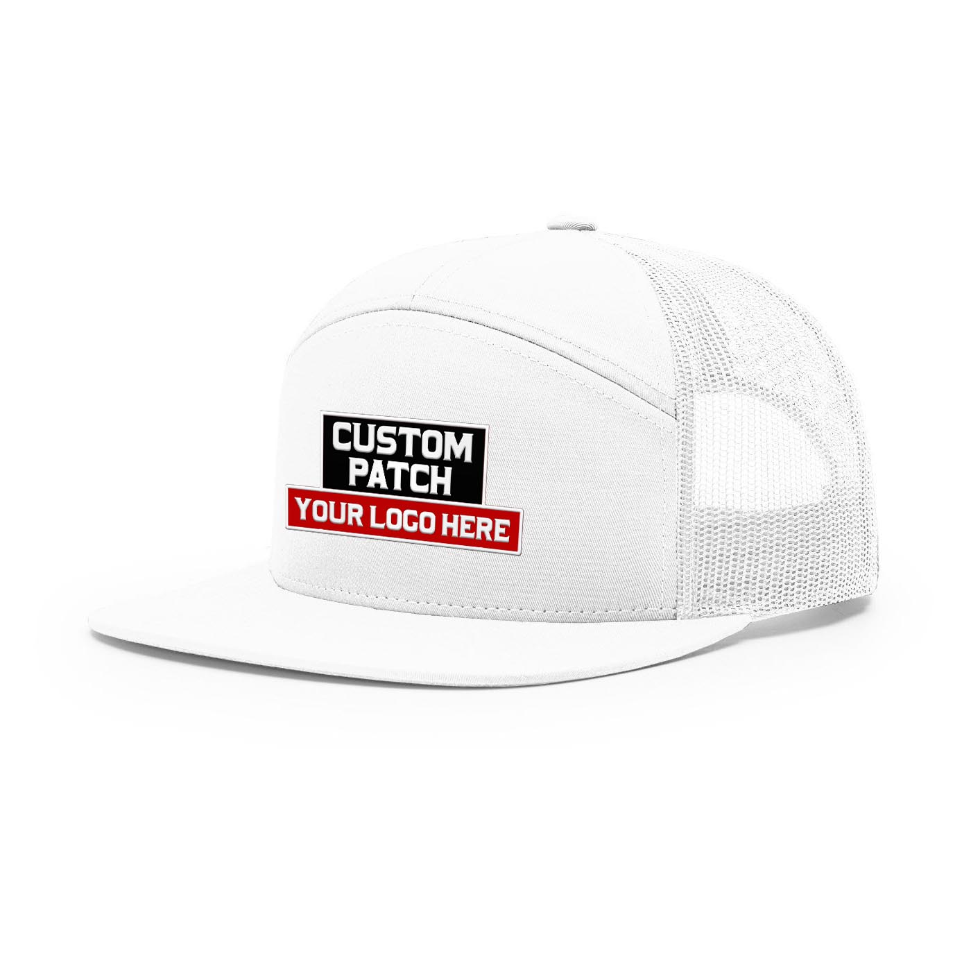 Custom Patch Richardson 168 7-Panel Trucker Hat