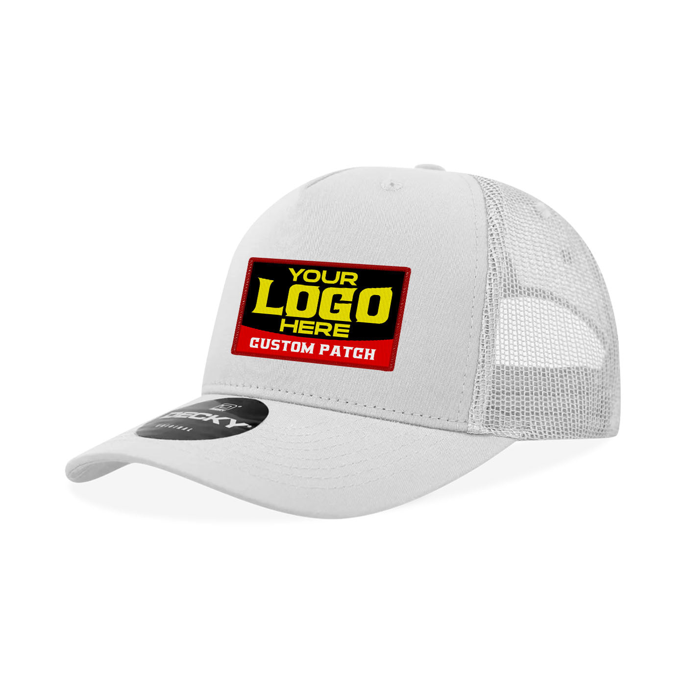 Custom Patch Decky 6030 - Classic, 5-Panel Retro Trucker Cap