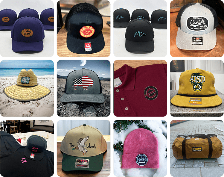 Custom embroidered top caps wholesale