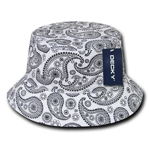 Decky 459 Relaxed Paisley Bucket Hat - Blank – Star Hats and