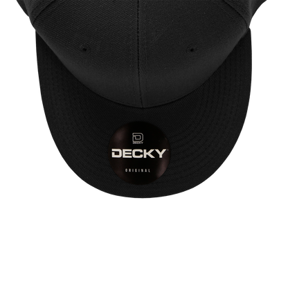 Custom Patch Decky 1015 - 6 Panel Mid Profile, Structured Snapback Hat - 1015