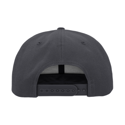 Custom Embroidered Decky 1015 - 6 Panel Mid Profile, Structured Snapback Hat