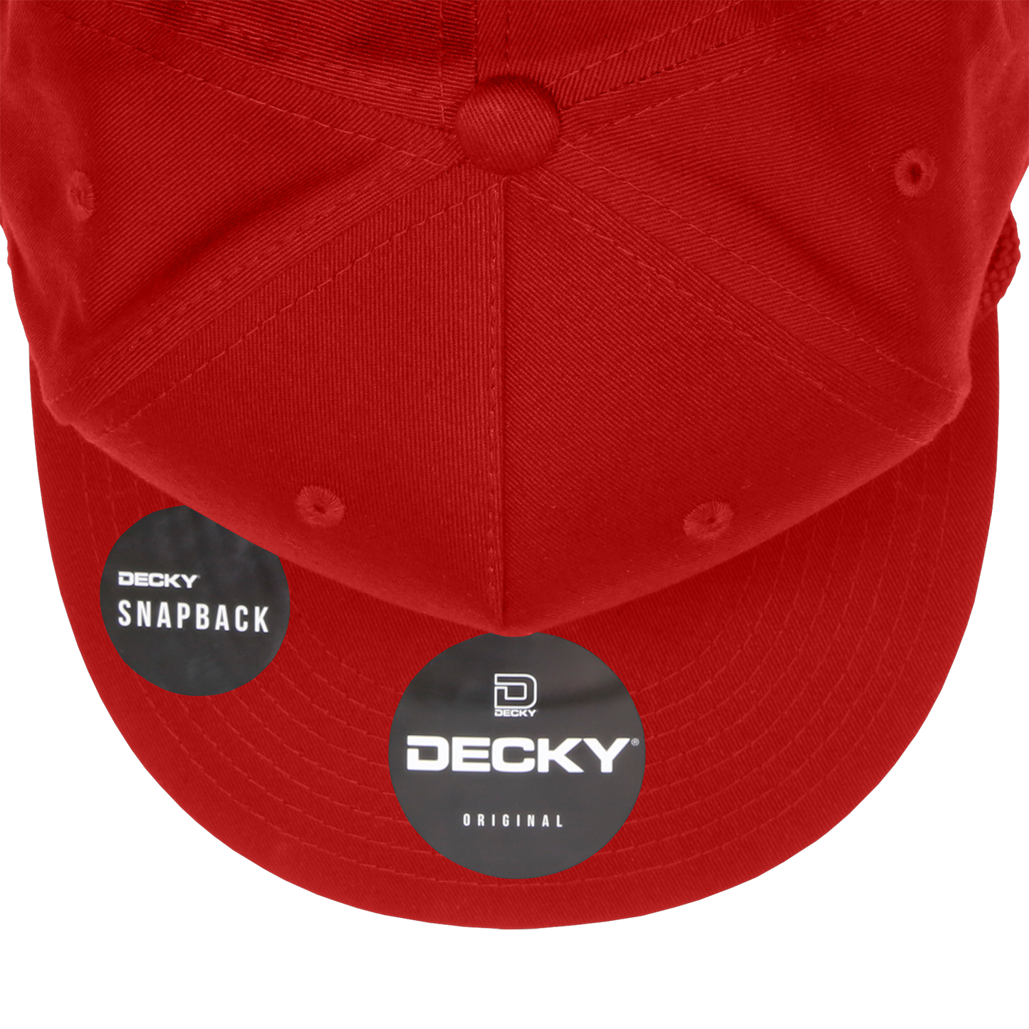 Custom Patch Decky 1041 - Classic Flat Bill Golf Hat with Rope, Snapback