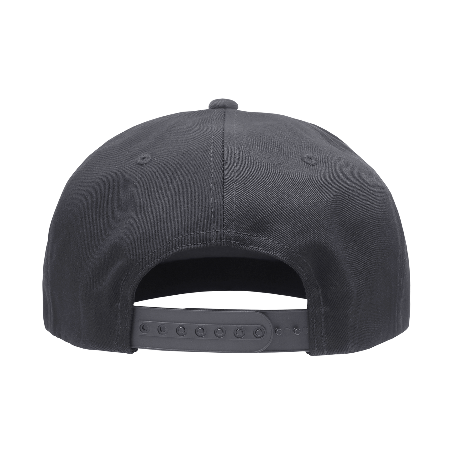 Custom Patch Decky 1098 - 7 Panel Flat Bill Hat, Snapback, 7 Panel High Profile Structured Cap