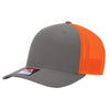 Charcoal/Neon Orange