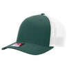 Dark Green/White