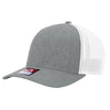 Heather Grey/White