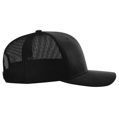 Richardson 112 Trucker Cap Solid Hats Solid Colors One Color - Blank