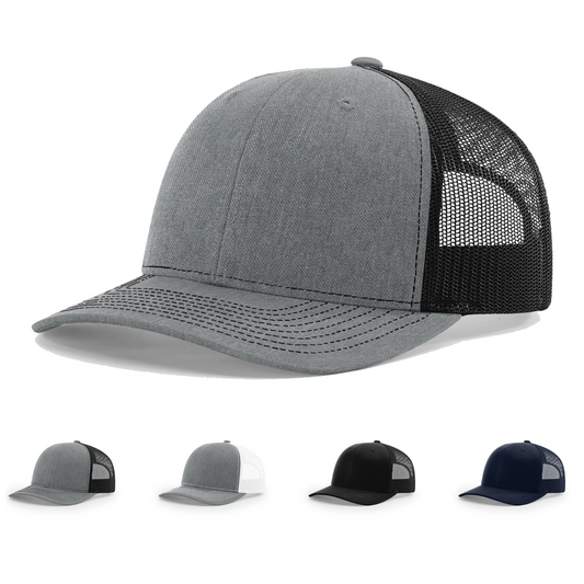 Richardson 112Y Youth Trucker Hat Snapback Cap - Blank