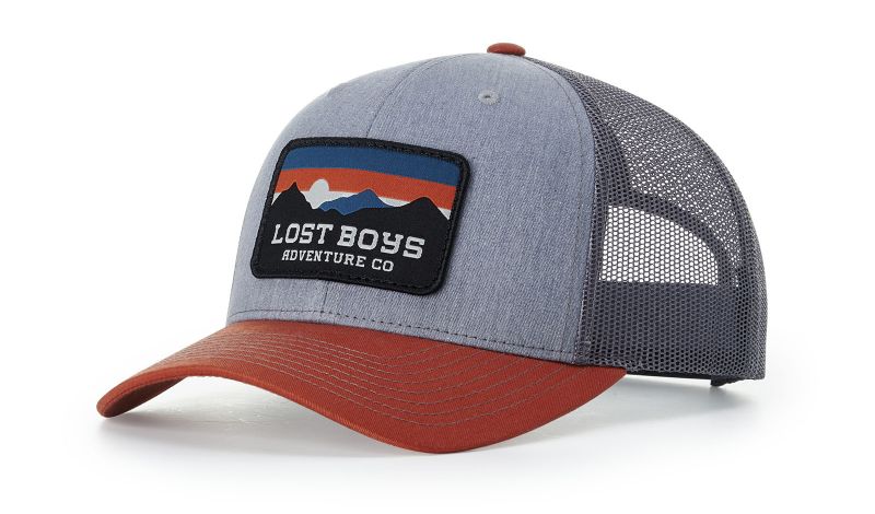 Richardson 112 Trucker Cap Tri Color Hats Three Colors - Blank