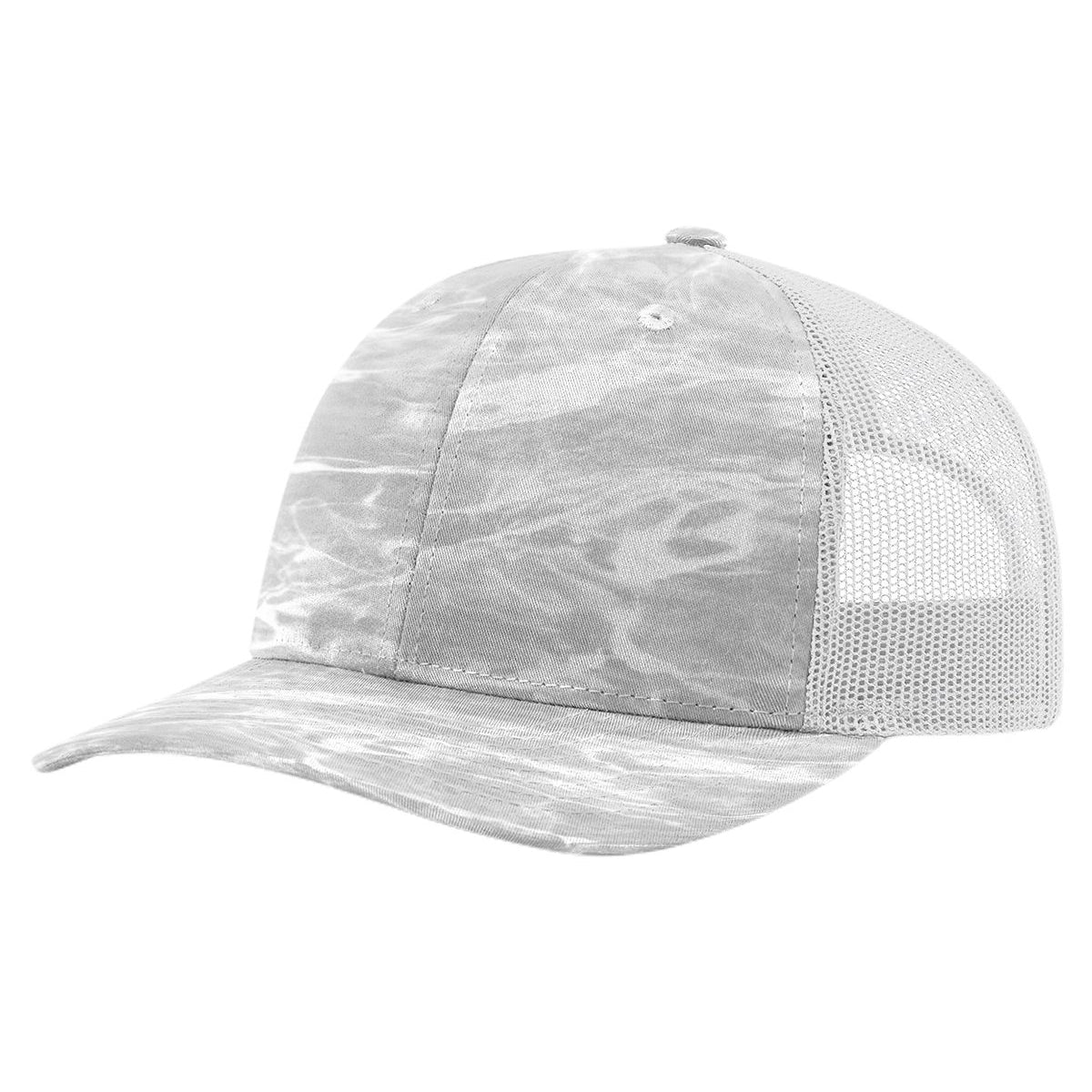 Richardson 112P Printed Trucker Hat Snapback Cap - Blank