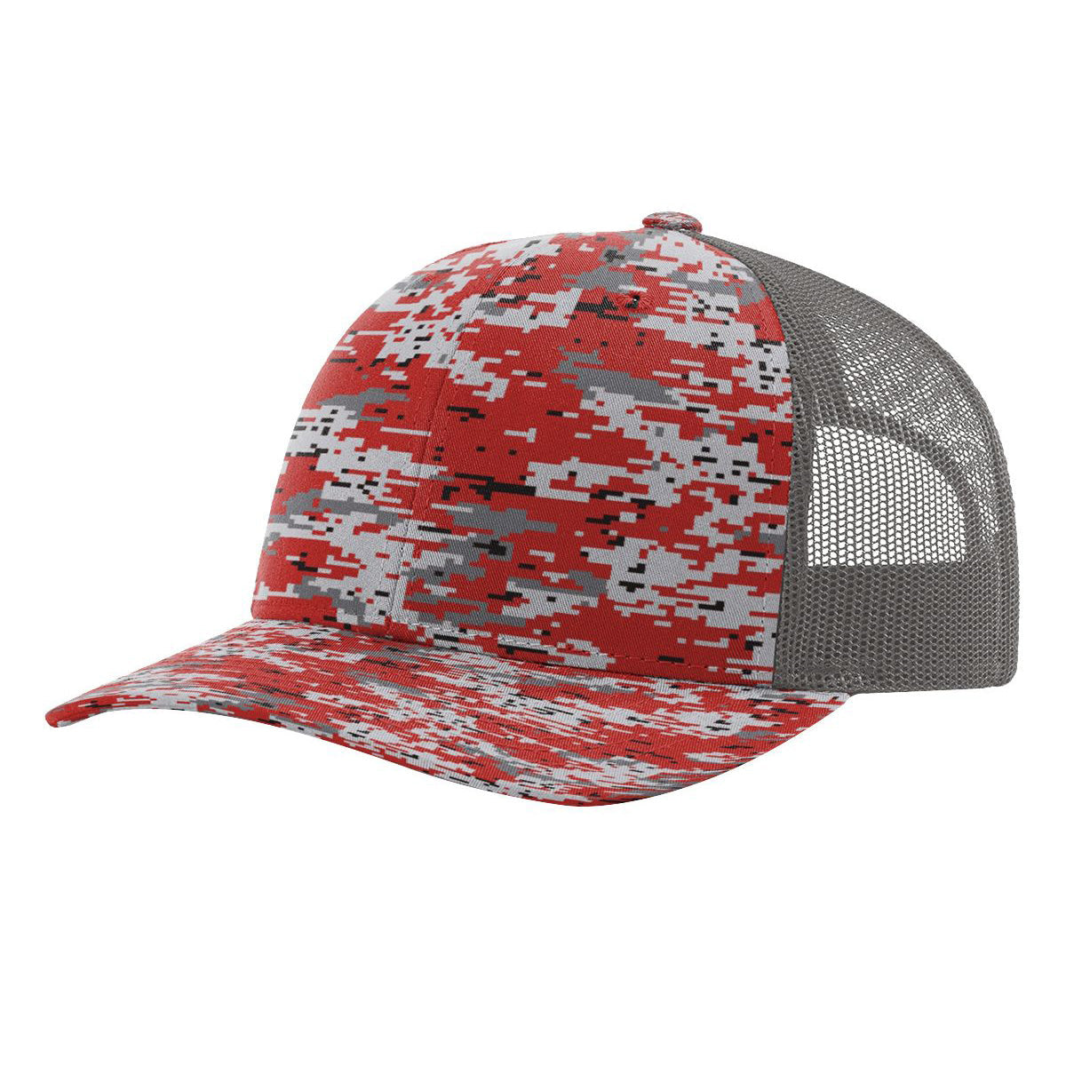 Richardson 112P Printed Trucker Hat Snapback Cap - Blank